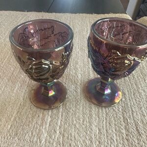 Two Madonna Inn glasses.